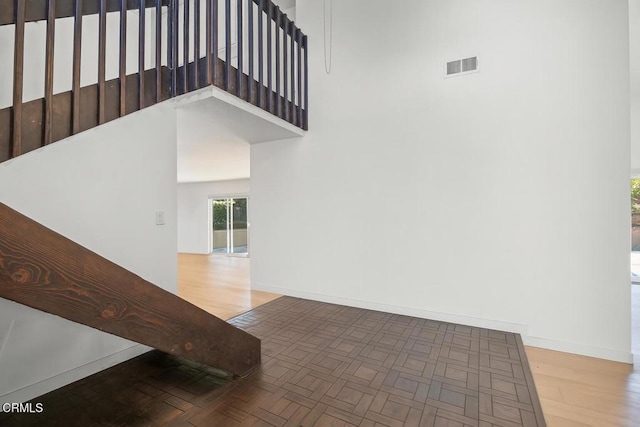 2325 Parkway Dr, Camarillo, CA 93010 - stairway with a towering ceiling and baseboards