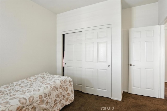 13525 Evanston St, Victorville, CA 92392 - bedroom with dark colored carpet and a closet