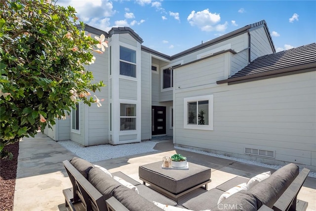 39 Cape Cod, Irvine, CA 92620 - view of patio featuring an outdoor hangout area