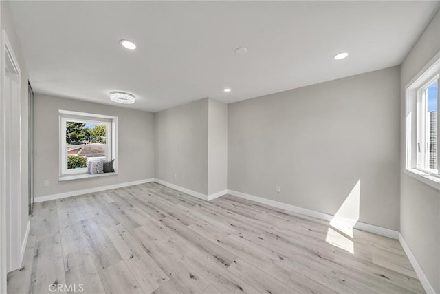 39 Cape Cod, Irvine, CA 92620 - spare room with light wood-style flooring and recessed lighting