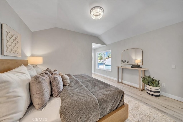 39 Cape Cod, Irvine, CA 92620 - bedroom with wood finished floors and vaulted ceiling