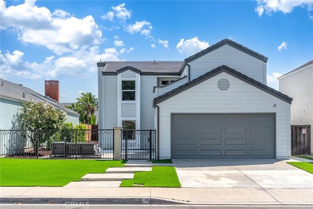 39 Cape Cod, Irvine, CA 92620 - traditional-style house with concrete driveway, a garage, and a tile roof