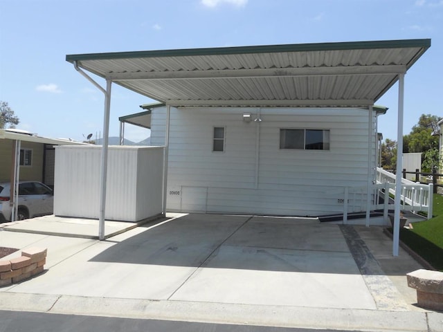 955 Howard Ave Unit 40, Escondido, CA 92029 - rear view of property with a carport