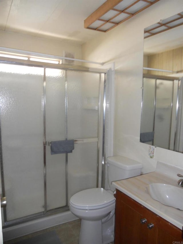 955 Howard Ave Unit 40, Escondido, CA 92029 - bathroom with vanity and a shower stall