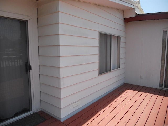 955 Howard Ave Unit 40, Escondido, CA 92029 - view of wooden deck