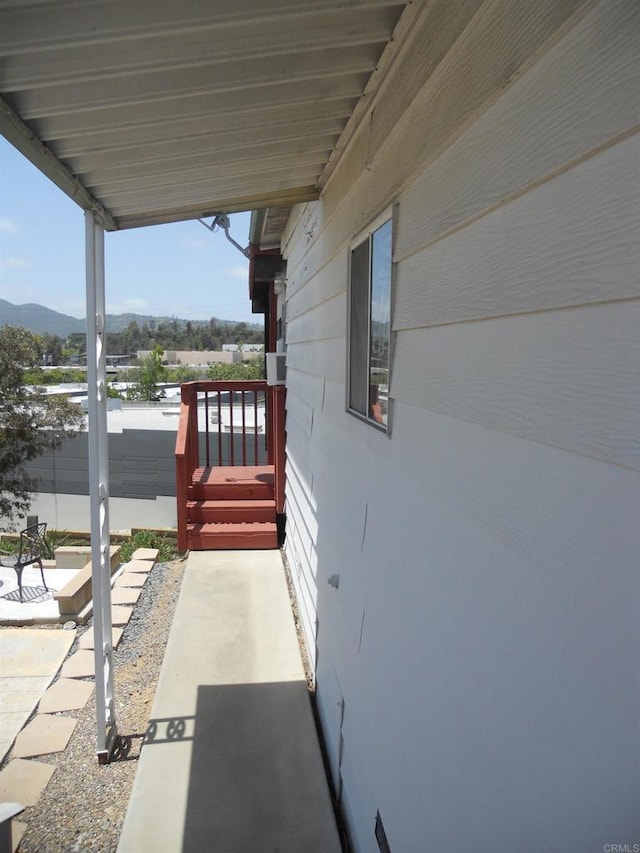 955 Howard Ave Unit 40, Escondido, CA 92029 - view of patio with a mountain view