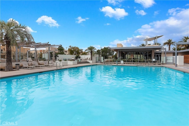 347 Baluster, Irvine, CA 92618 - community pool featuring a pergola, a patio area, and an outdoor hangout area