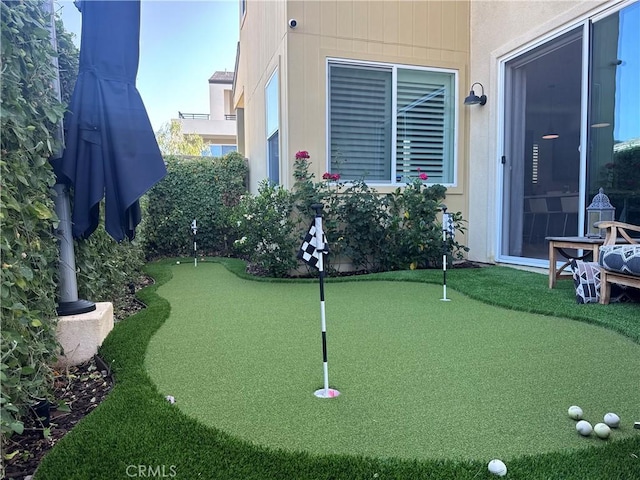 347 Baluster, Irvine, CA 92618 - view of property's community with an area to practice putting