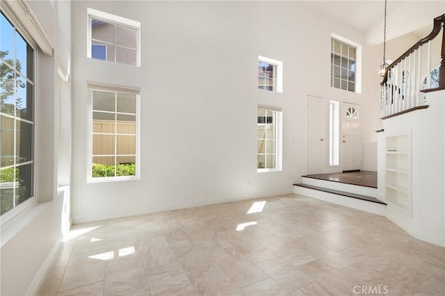 5527 Patricia Way, Yorba Linda, CA 92887 - entryway featuring a towering ceiling and stairway
