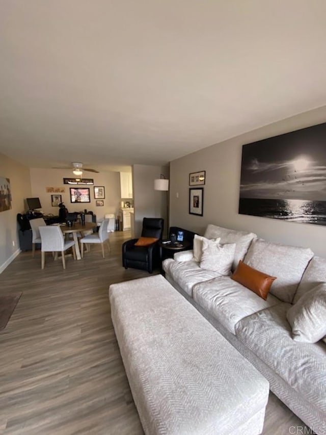 2330 Hosp Way Unit 303, Carlsbad, CA 92008 - living room with wood finished floors