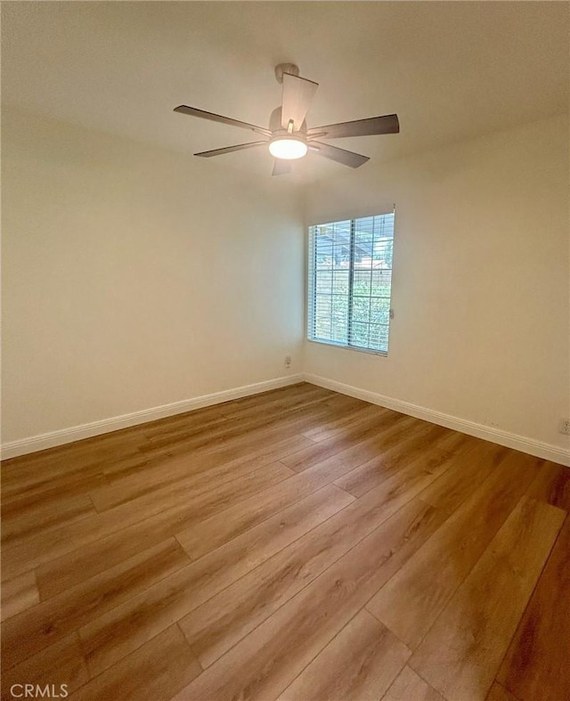 3964 Hibbert Ct, Simi Valley, CA 93063 - empty room featuring wood finished floors and ceiling fan