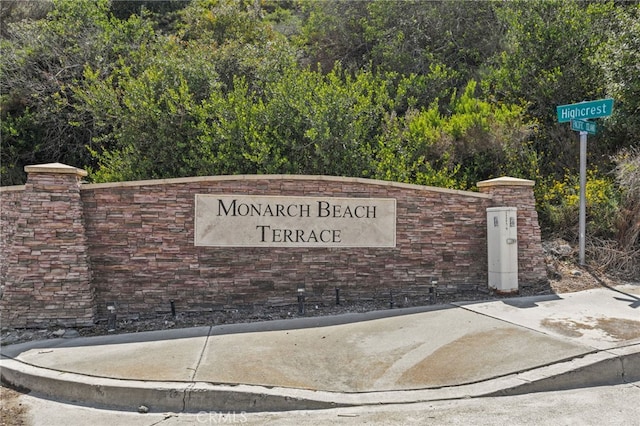 23414 Highcrest Rd, Dana Point, CA 92629 - view of community sign