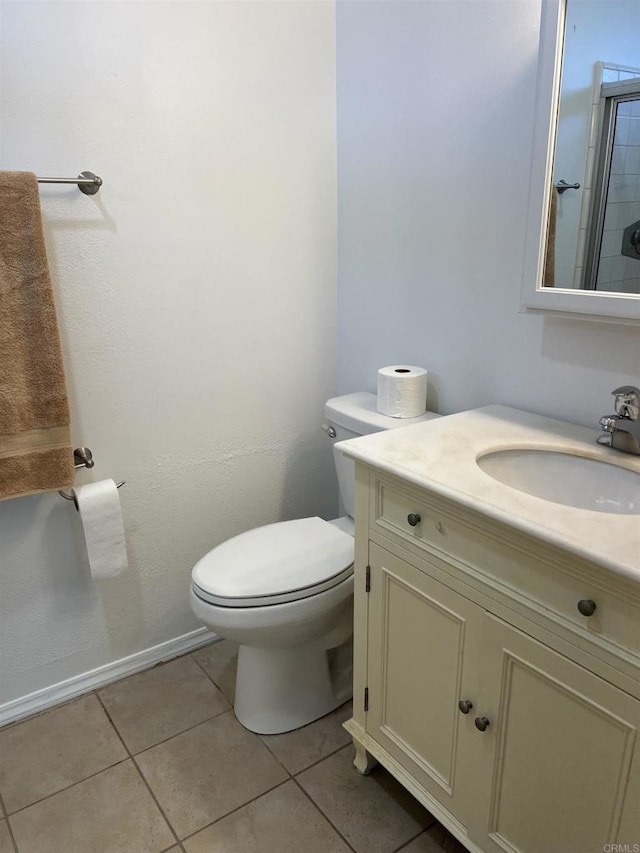 1404 Lombard St, Vista, CA 92084 - bathroom with vanity and tile patterned flooring