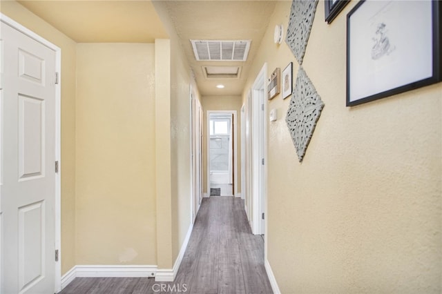 3704 La Sierra Ave, Riverside, CA 92505 - hall with wood finished floors and baseboards