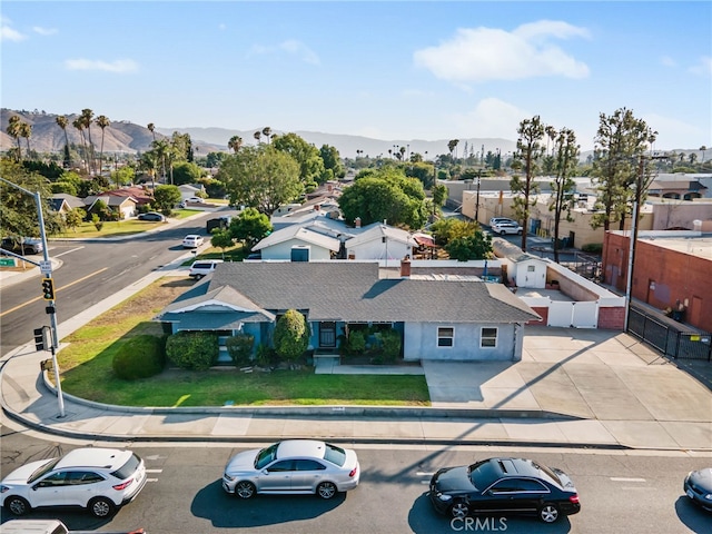 3704 La Sierra Ave, Riverside, CA 92505 - aerial perspective of suburban area with mountains