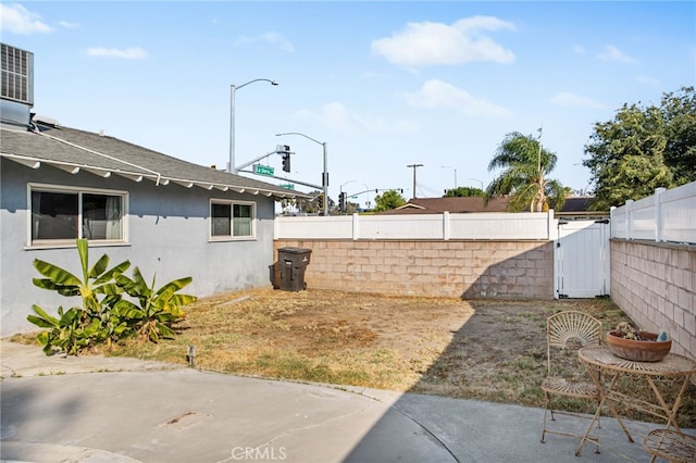 3704 La Sierra Ave, Riverside, CA 92505 - fenced backyard featuring a patio area and a gate