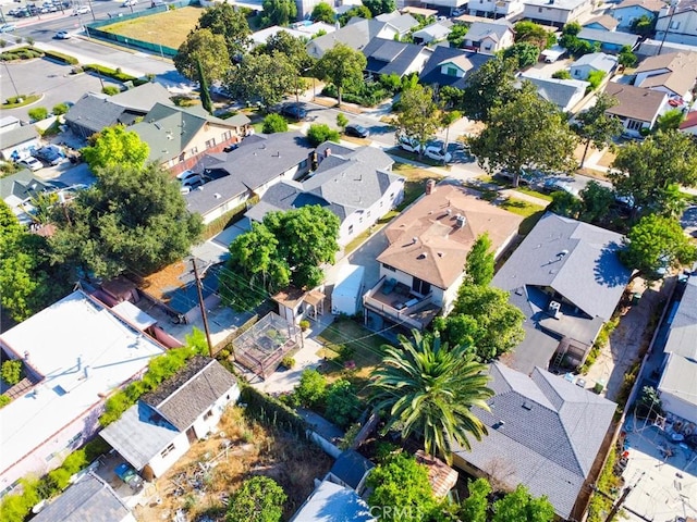 30 N Vega St, Alhambra, CA 91801 - aerial perspective of suburban area
