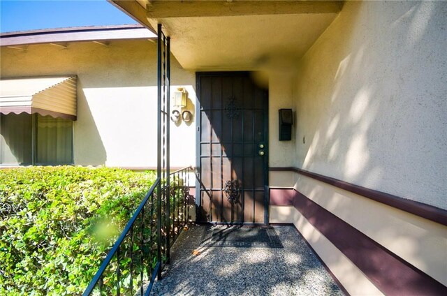 30 N Vega St, Alhambra, CA 91801 - view of exterior entry featuring stucco siding