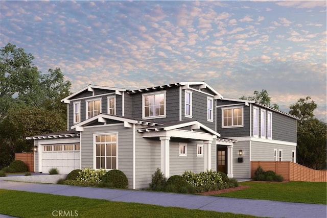 1736 Voorhees Ave, Manhattan Beach, CA 90266 - view of front of home with an attached garage and concrete driveway
