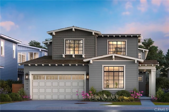 1716 6th St, Manhattan Beach, CA 90266 - view of front of home featuring concrete driveway and an attached garage
