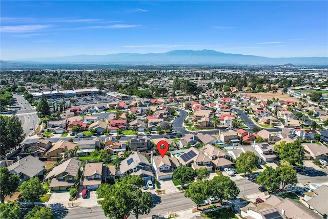 1251 Mayfair Dr, Corona, CA 92882 - aerial view of residential area with mountains