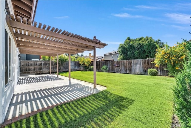 1251 Mayfair Dr, Corona, CA 92882 - fenced backyard with a patio and a pergola