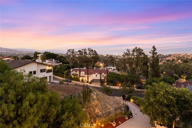 22870 Trigger St, Chatsworth, CA 91311 - aerial view at dusk