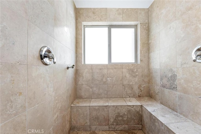 22870 Trigger St, Chatsworth, CA 91311 - bathroom featuring tiled shower