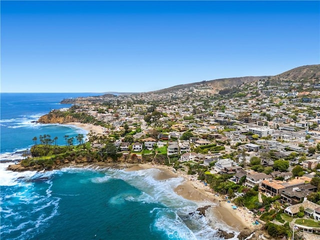 246 Fairview St, Laguna Beach, CA 92651 - aerial view of residential area featuring a water and mountain view