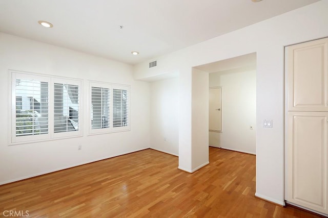 2600 Newport Blvd Unit 219, Newport Beach, CA 92663 - spare room featuring light wood-style floors and recessed lighting