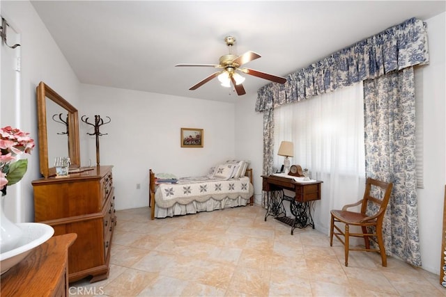 28839 Carmel Rd, Menifee, CA 92586 - bedroom featuring ceiling fan