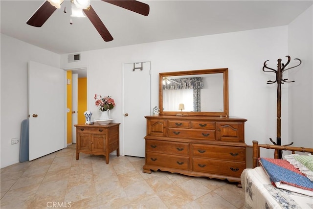 28839 Carmel Rd, Menifee, CA 92586 - bedroom featuring a ceiling fan