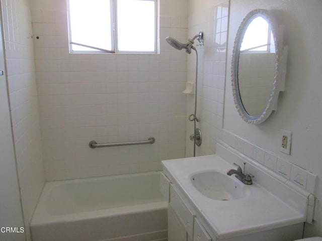44244 Carolside Ave, Lancaster, CA 93535 - full bathroom with vanity and shower / tub combination