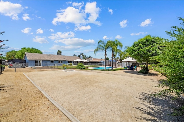 32618 Durango Ct, Wildomar, CA 92595 - view of community featuring a pool, a gazebo, and a patio area
