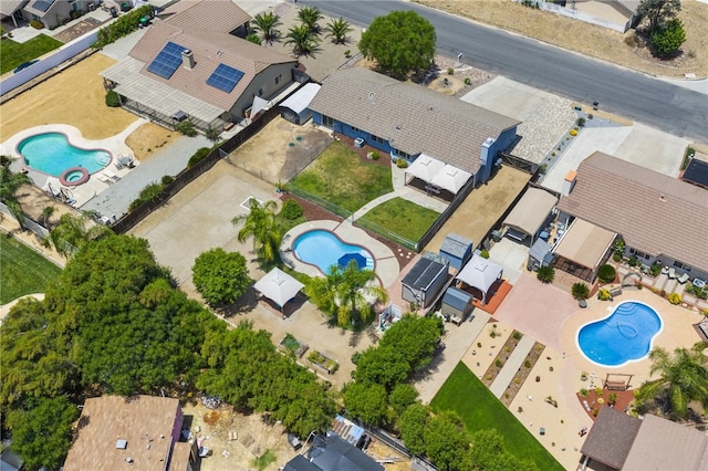 32618 Durango Ct, Wildomar, CA 92595 - aerial view of residential area featuring a pool