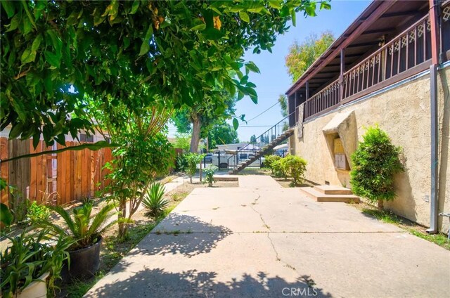 11131 Dodson St Unit 7, El Monte, CA 91733 - view of community featuring a patio area and stairs