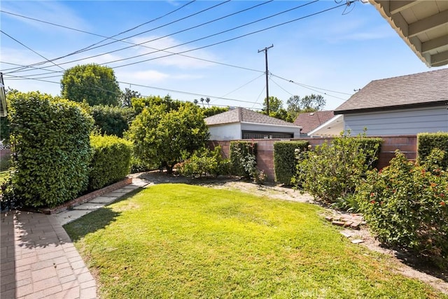 2412 Santiago St, Santa Ana, CA 92706 - view of fenced backyard