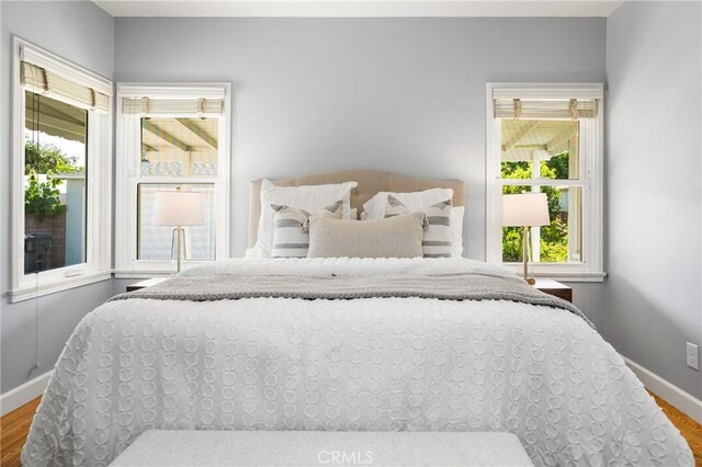 2412 Santiago St, Santa Ana, CA 92706 - bedroom with wood finished floors