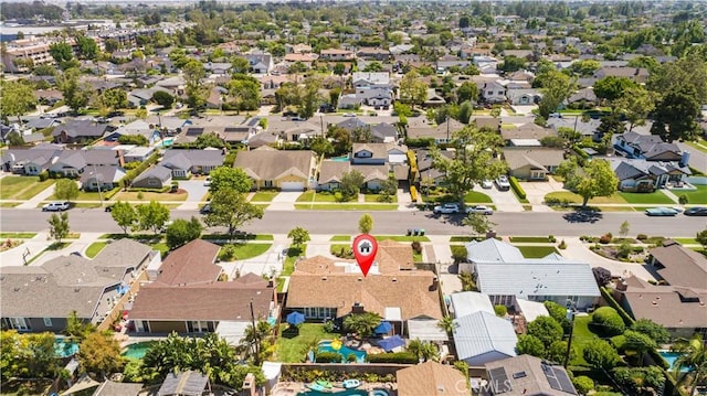 3191 Woodstock Rd, Rossmoor, CA 90720 - aerial view of residential area