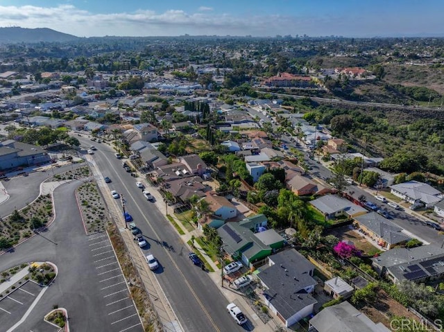 4454 Ute Dr, San Diego, CA 92117 - aerial overview of property's location featuring nearby suburban area and mountains