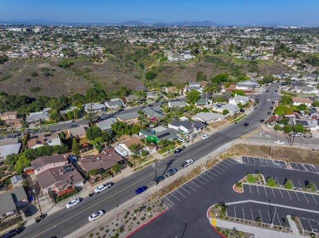 4454 Ute Dr, San Diego, CA 92117 - aerial view of property's location with nearby suburban area