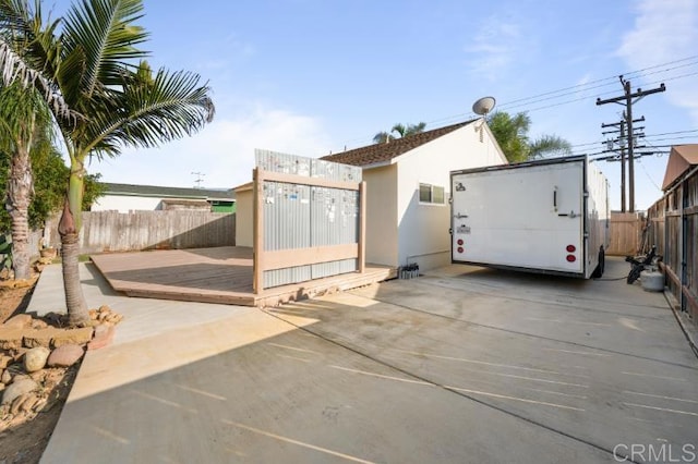 4454 Ute Dr, San Diego, CA 92117 - view of front of home with a deck and stucco siding