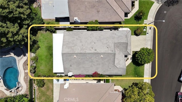 1581 Manor Ln, Glendora, CA 91741 - aerial overview of property's location with property boundaries highlighted