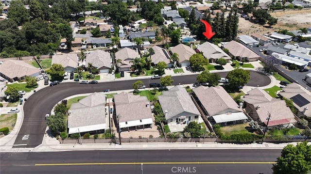 1581 Manor Ln, Glendora, CA 91741 - aerial view of property's location with nearby suburban area
