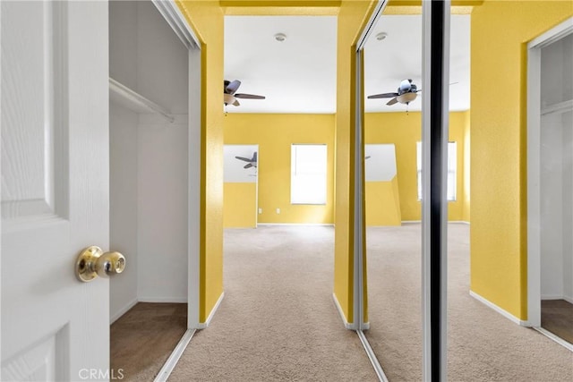 16029 Carmelia Dr, Victorville, CA 92394 - hallway with carpet flooring and baseboards