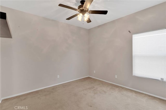16029 Carmelia Dr, Victorville, CA 92394 - unfurnished room featuring light colored carpet and ceiling fan