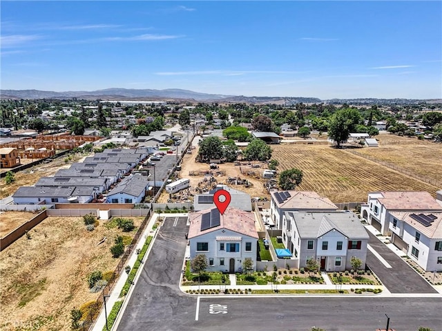 34410 Granite Rd, Yucaipa, CA 92399 - aerial view of residential area featuring a mountain backdrop