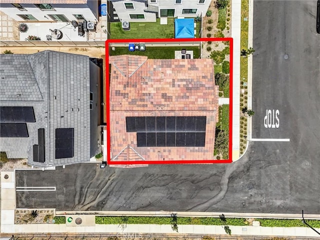 34410 Granite Rd, Yucaipa, CA 92399 - aerial view of property's location featuring property parcel outlined