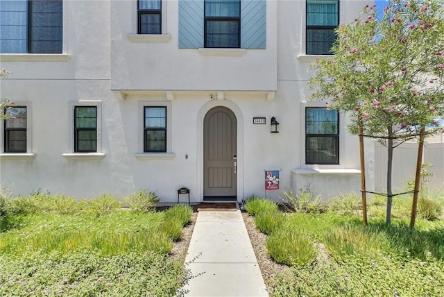 34410 Granite Rd, Yucaipa, CA 92399 - entrance to property with stucco siding