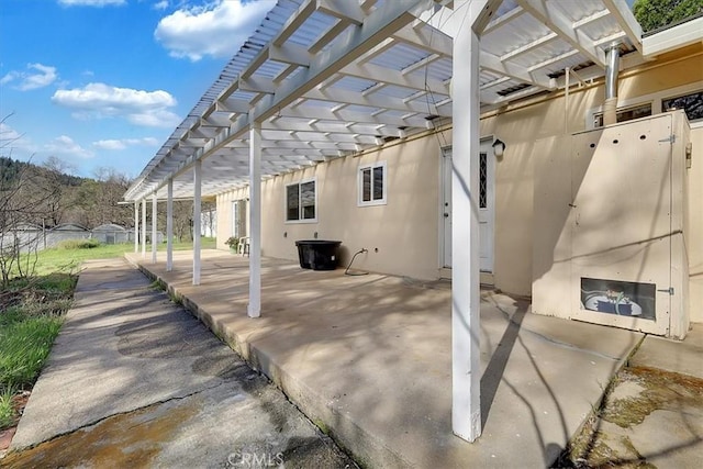 13001 Yuba Nevada Rd, Dobbins, CA 95935 - view of patio / terrace featuring a pergola